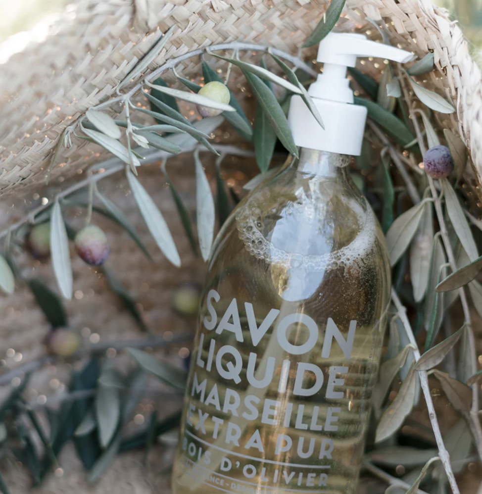 olive wood : liquid soap